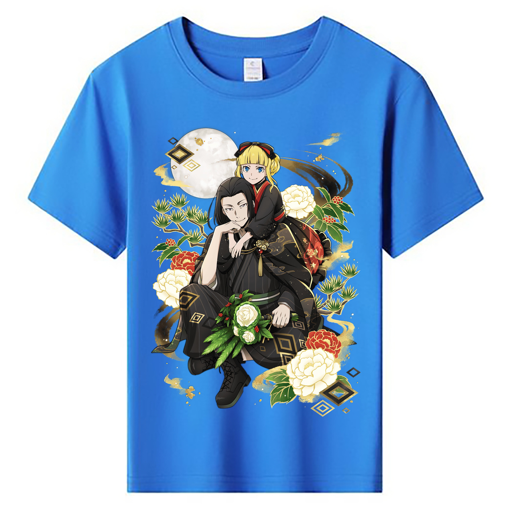 （画像用） 文豪ストレイドッグス Bungo Stray Dogs 綿100％キッズTシャツ（フロントプリント）